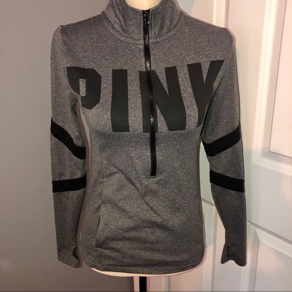 PINK Victoria's Secret Tops - PINK Victoria’s Secret Ultimate Half Zip